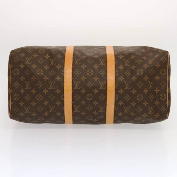 LOUIS VUITTON Monogram Keepall 50 Boston Bag M41426 LV Auth 68881 - Picture 5 of 16